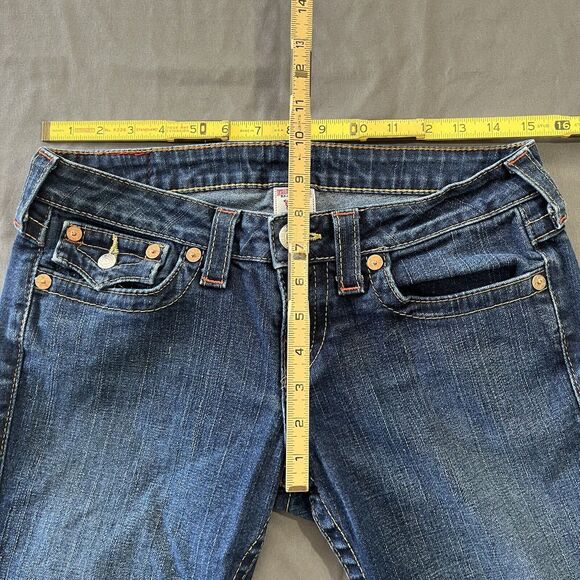 True Religion Blue Flare & Wide Leg Jeans - Picture 7 of 10